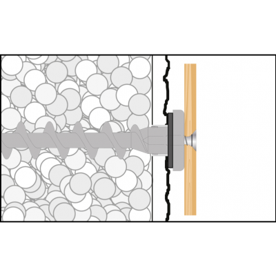 WKRĘT DO IZOLACJI TERMICZNYCH 80MM ŚREDNICA 8MM CZARNY /opk=50szt./ 9480IPS CELO (9480IPS)